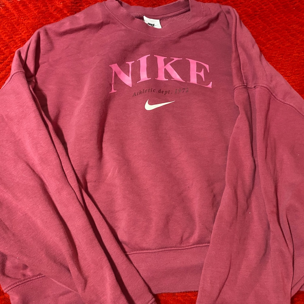 Nike cropped sweatshirt